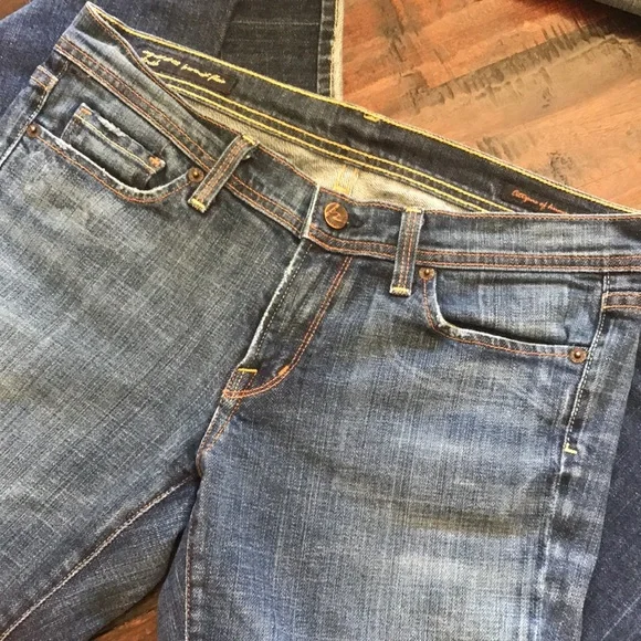 Vintage Y2K citizens of Humanity Ingrid #002 Low Waist Flair Jeans Size 29 - Picture 7 of 16